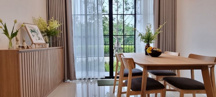 ภาพแบบบ้าน-บ้านแฝด 2 ชั้น ไฮท์ลิฟวิ่ง โครงการ 7