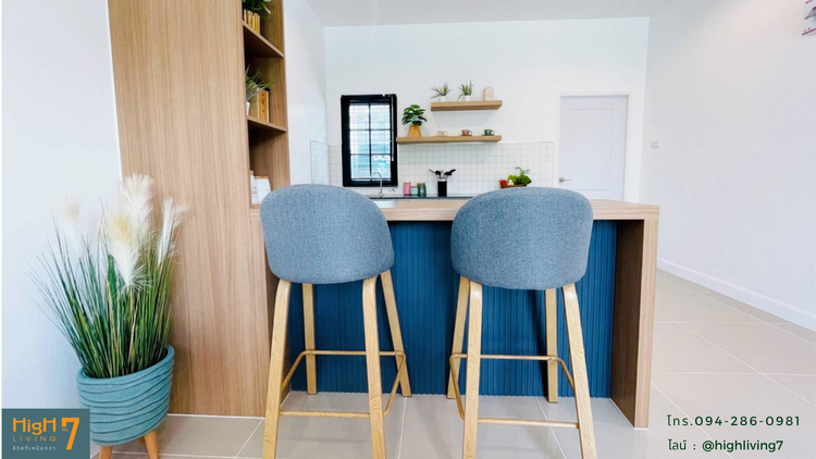 ภาพแบบบ้าน-บ้านแฝด 2 ชั้น ไฮท์ลิฟวิ่ง โครงการ 7