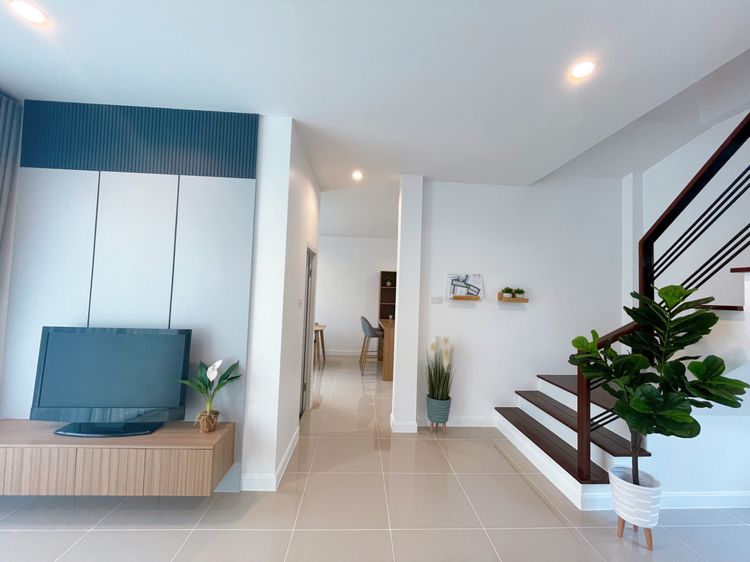 ภาพแบบบ้าน-บ้านแฝด 2 ชั้น ไฮท์ลิฟวิ่ง โครงการ 7