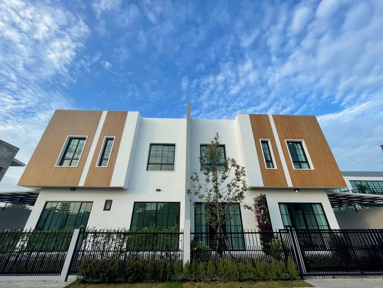 ภาพแบบบ้าน-บ้านแฝด 2 ชั้น ไฮท์ลิฟวิ่ง โครงการ 7