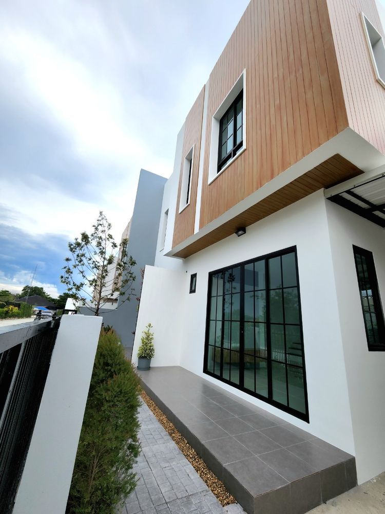 ภาพแบบบ้าน-บ้านแฝด 2 ชั้น ไฮท์ลิฟวิ่ง โครงการ 7