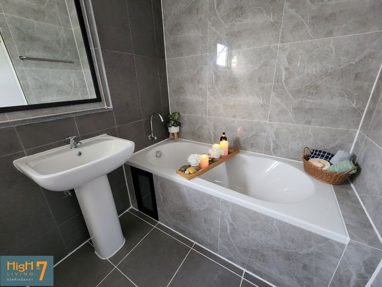 ภาพแบบบ้าน-บ้านแฝด 2 ชั้น ไฮท์ลิฟวิ่ง โครงการ 7