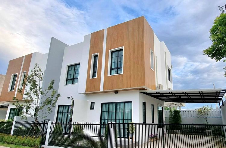 ภาพแบบบ้าน-บ้านแฝด 2 ชั้น ไฮท์ลิฟวิ่ง โครงการ 7