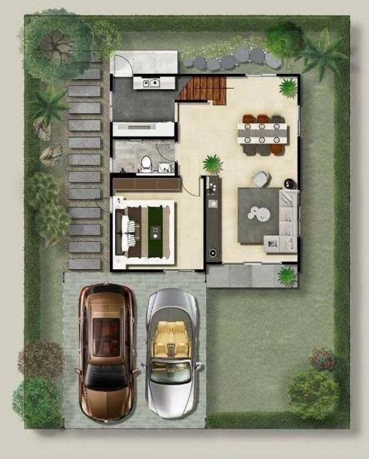 ภาพแบบบ้าน-LA VILLA