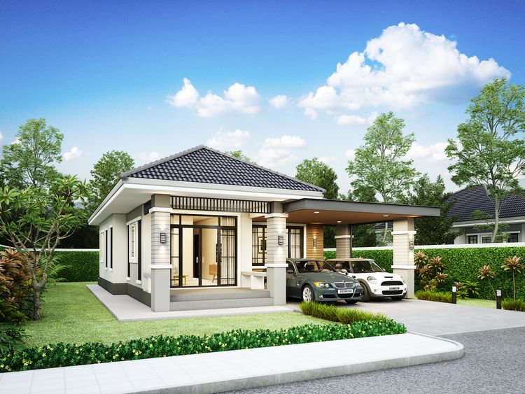 ภาพแบบบ้าน-บ้านเดี่ยว3ห้องนอน