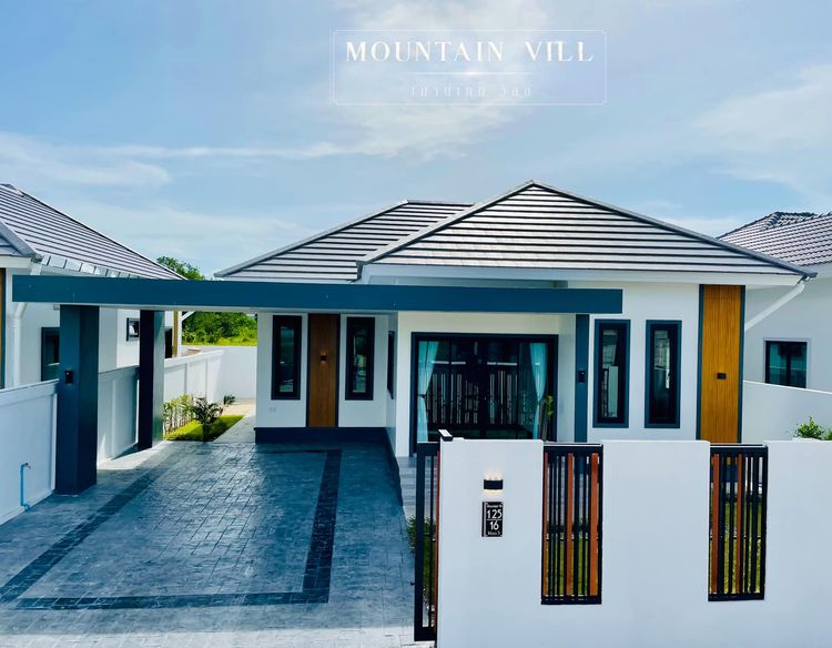 ภาพแบบบ้าน-บ้านเดี่ยวชั้นเดียว