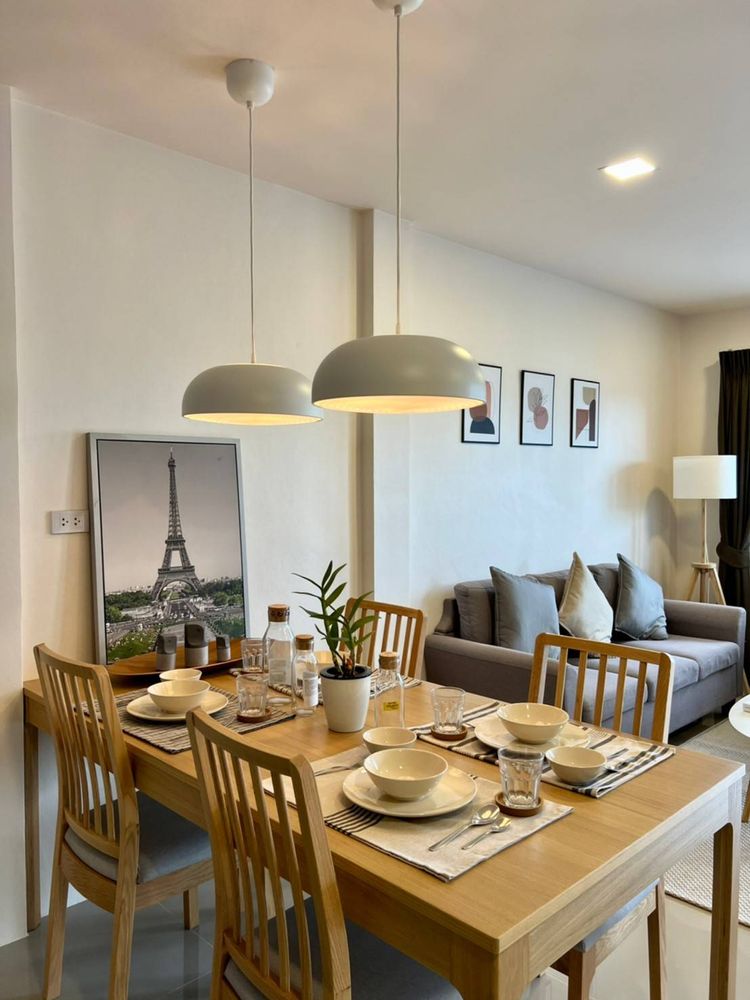 ภาพแบบบ้าน-ทาวโฮมสองชั้น