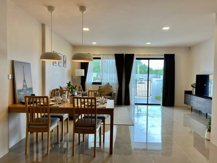 ภาพแบบบ้าน-ทาวโฮมสองชั้น