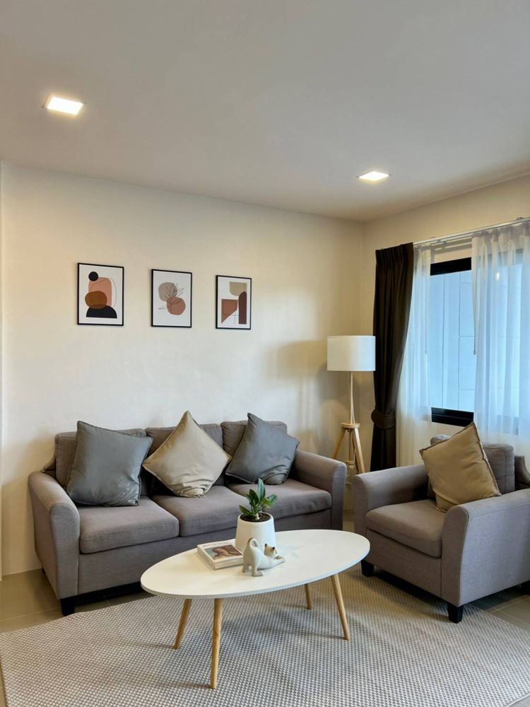 ภาพแบบบ้าน-ทาวโฮมสองชั้น