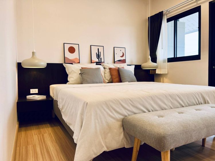 ภาพแบบบ้าน-ทาวโฮมสองชั้น