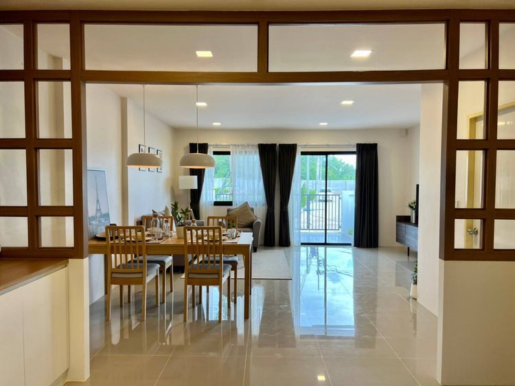 ภาพแบบบ้าน-ทาวโฮมสองชั้น