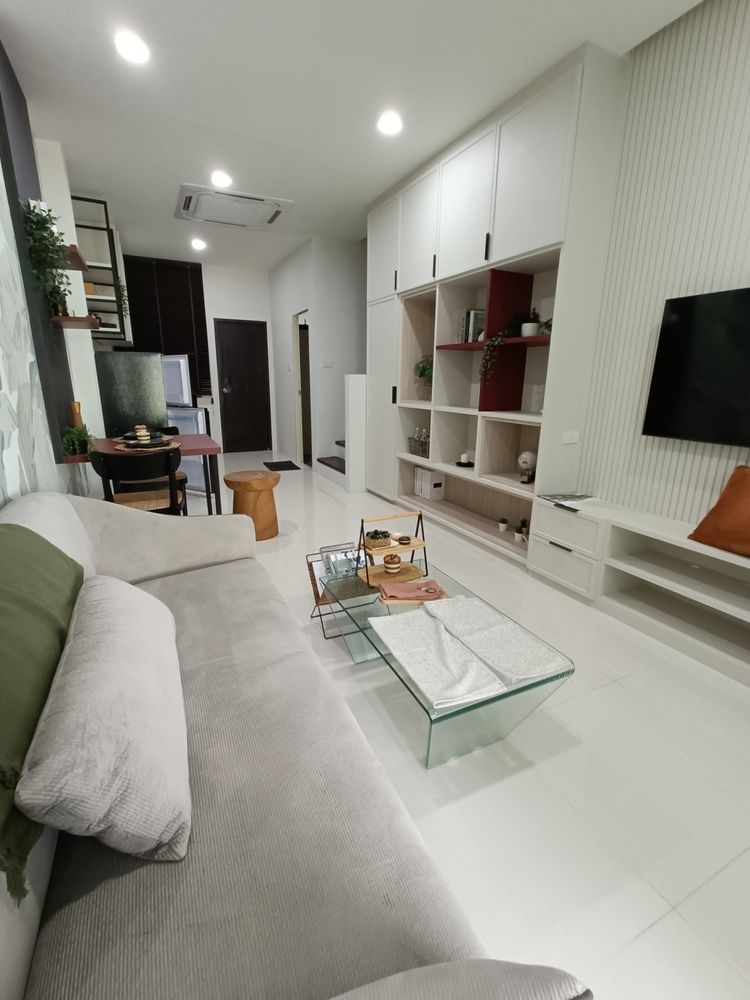 ภาพแบบบ้าน-ทาว์โฮมสองชั้น