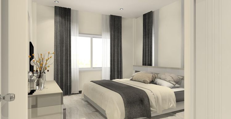 ภาพแบบบ้าน-บ้านเดี่ยวชั้นเดียว