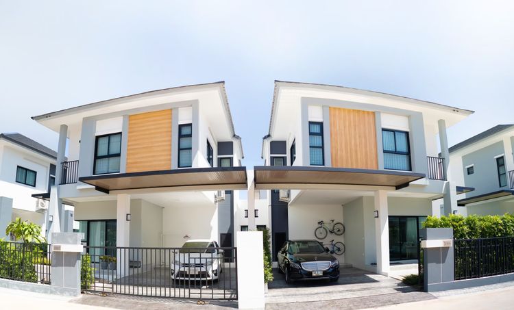 ภาพแบบบ้าน-บ้านแฝด