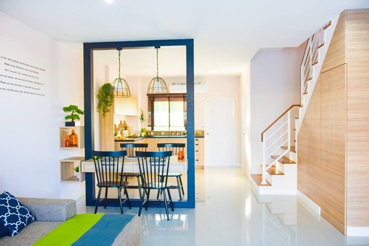 ภาพแบบบ้าน-ทาวน์โฮมสองชั้น