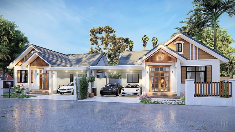 ภาพแบบบ้าน-บ้านเดี่ยว