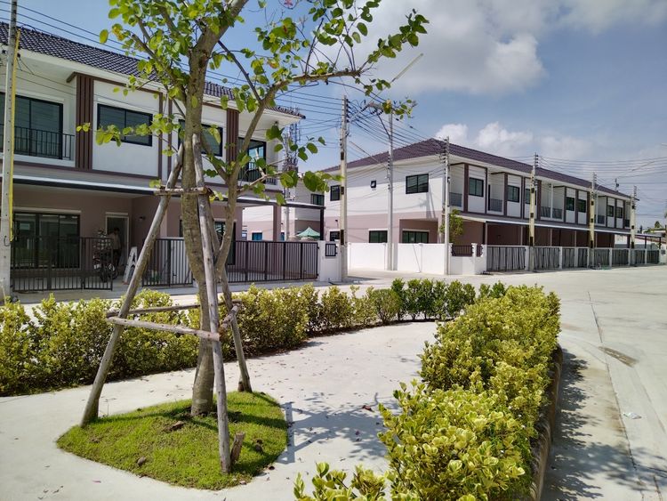 ภาพแบบบ้าน-ทาวน์โฮมสองชั้น