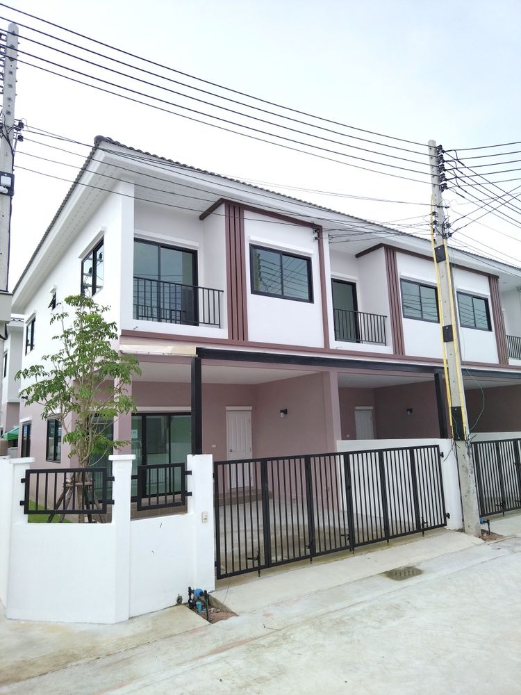 ภาพแบบบ้าน-ทาวน์โฮมสองชั้น