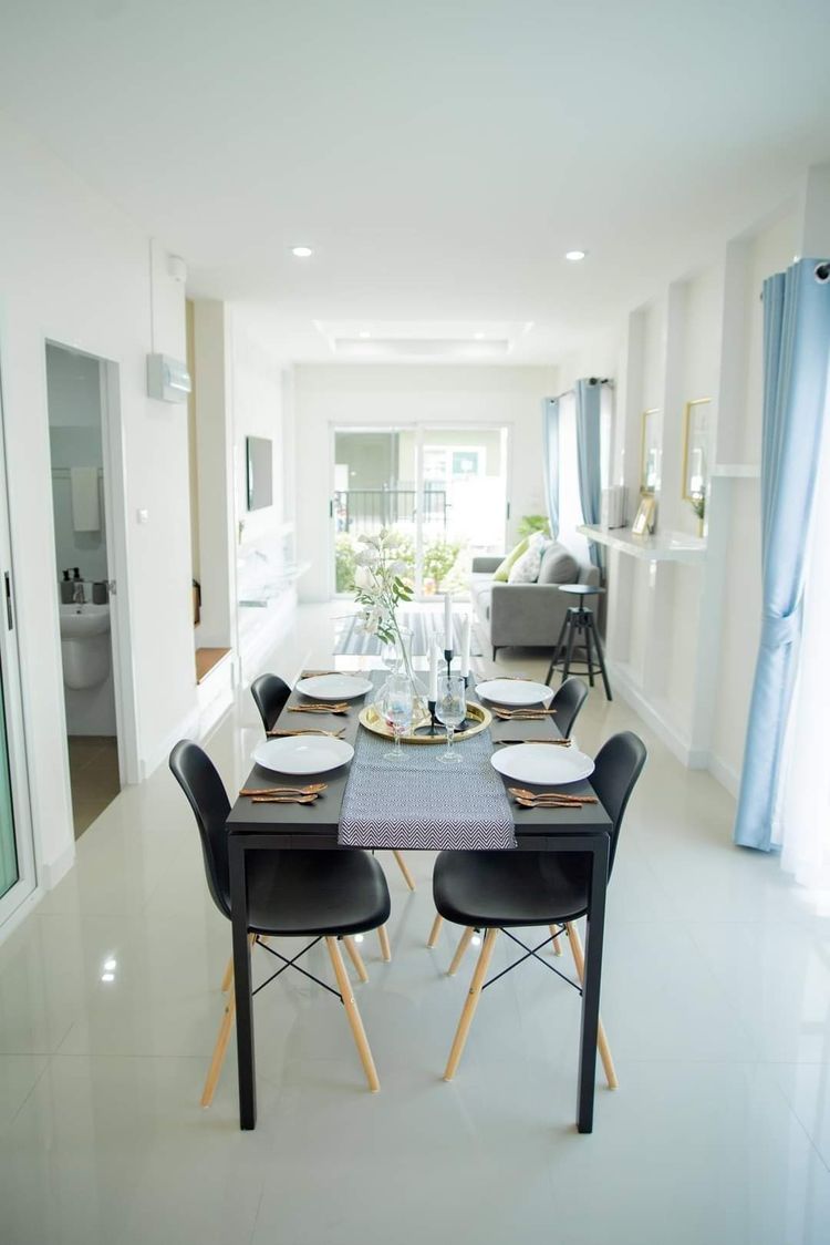 ภาพแบบบ้าน-ทาวน์โฮมสองชั้น