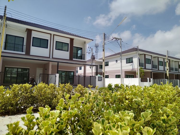 ภาพแบบบ้าน-ทาวน์โฮมสองชั้น