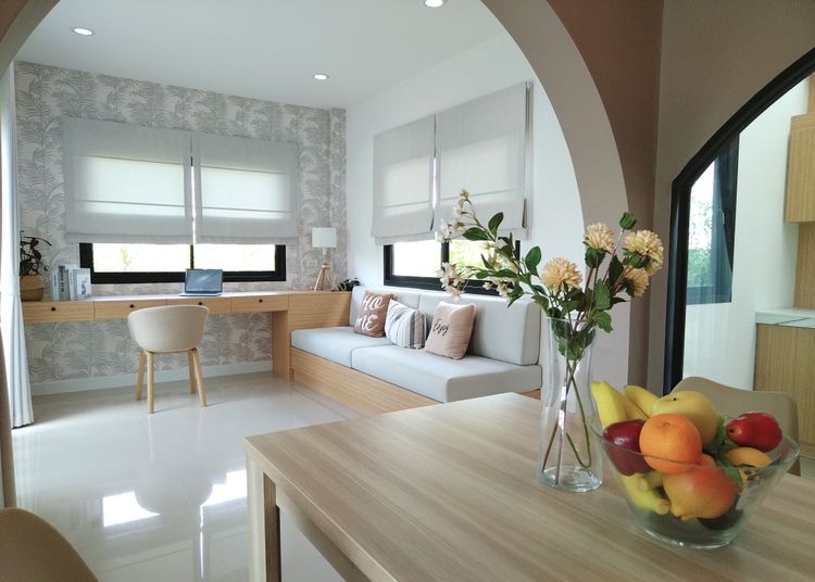 ภาพแบบบ้าน-ทาวน์โฮมสองชั้น