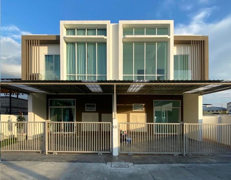 ภาพแบบบ้าน-ทาวน์โฮมสองชั้น