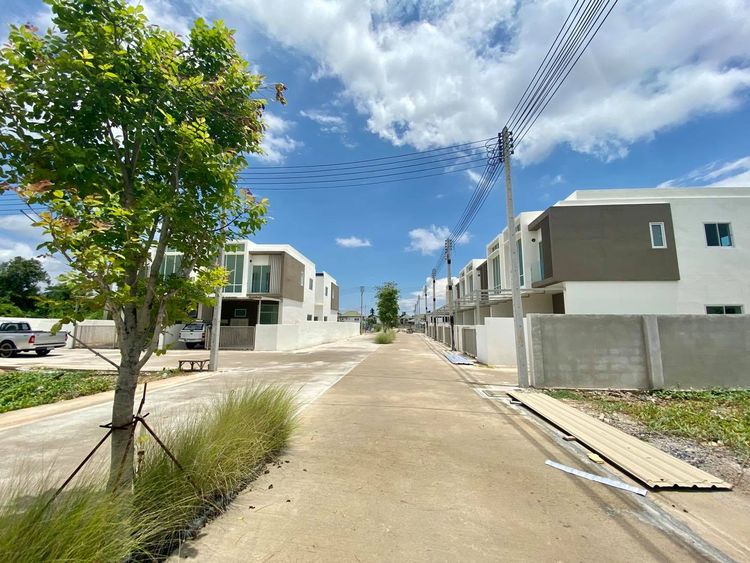 ภาพแบบบ้าน-ทาวน์โฮมสองชั้น