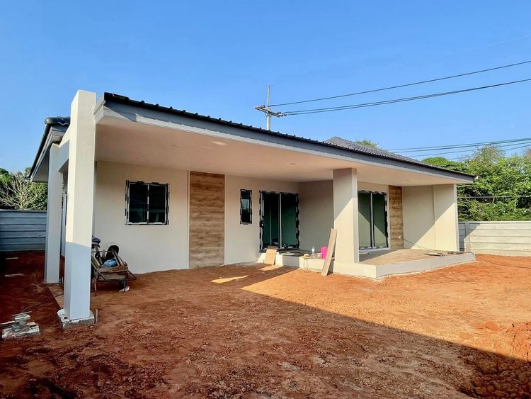 ภาพแบบบ้าน-บ้านเดี่ยว ชั้นเดียว