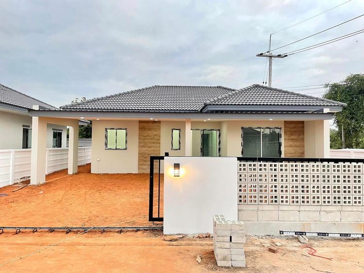 ภาพแบบบ้าน-บ้านเดี่ยว ชั้นเดียว