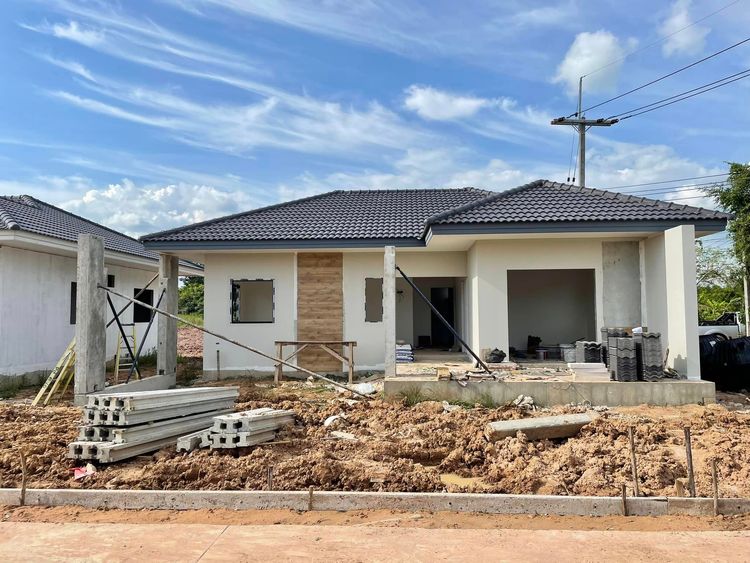 ภาพแบบบ้าน-บ้านเดี่ยว ชั้นเดียว