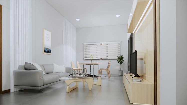 ภาพแบบบ้าน-บ้านเดี่ยว ชั้นเดียว