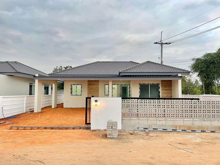 ภาพแบบบ้าน-บ้านเดี่ยว ชั้นเดียว