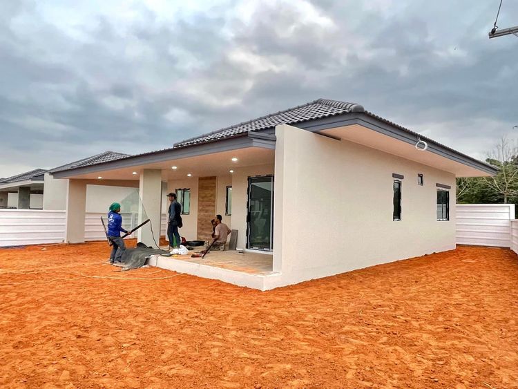 ภาพแบบบ้าน-บ้านเดี่ยว ชั้นเดียว