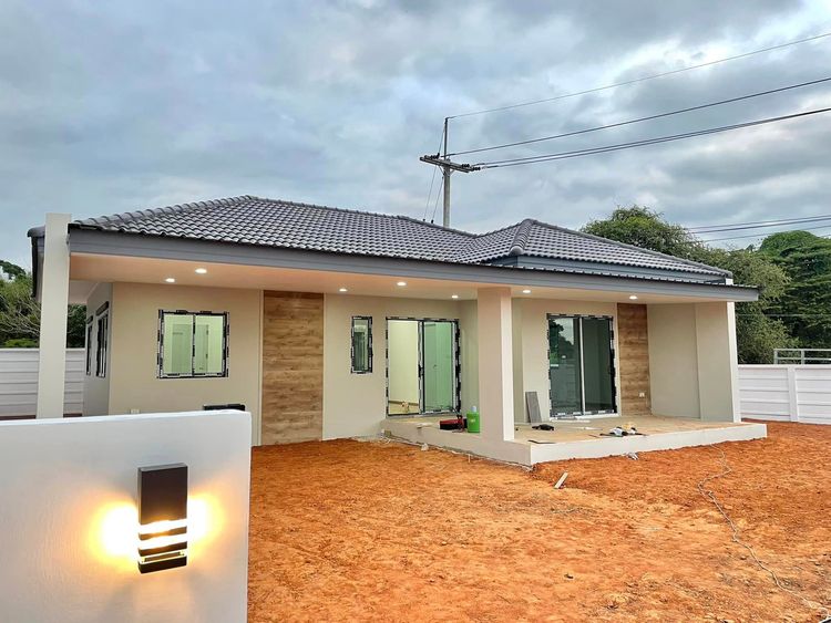 ภาพแบบบ้าน-บ้านเดี่ยว ชั้นเดียว