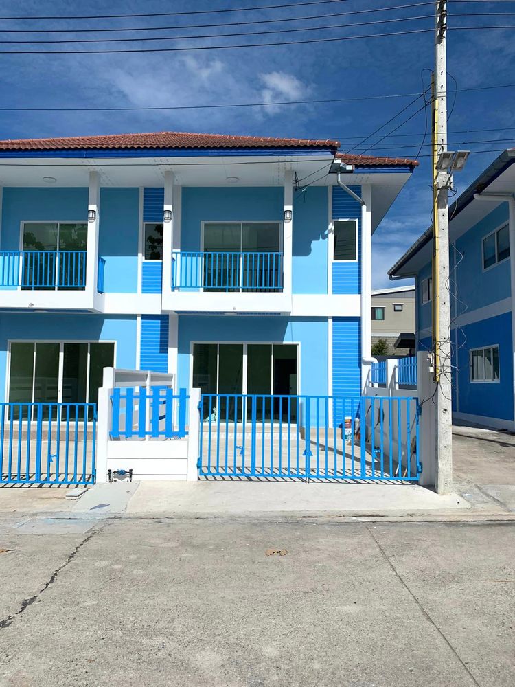 ภาพแบบบ้าน-ทาวน์โฮมสองชั้น