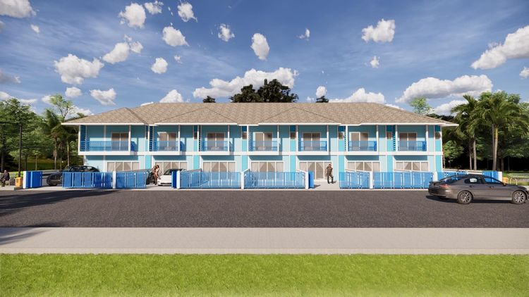 ภาพแบบบ้าน-ทาวน์โฮมสองชั้น