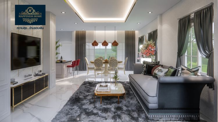 ภาพแบบบ้าน-Happiness Home ศรีราชา