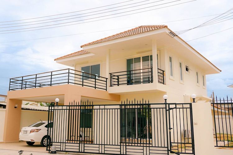 ภาพแบบบ้าน-ทาวน์โฮมสองชั้น