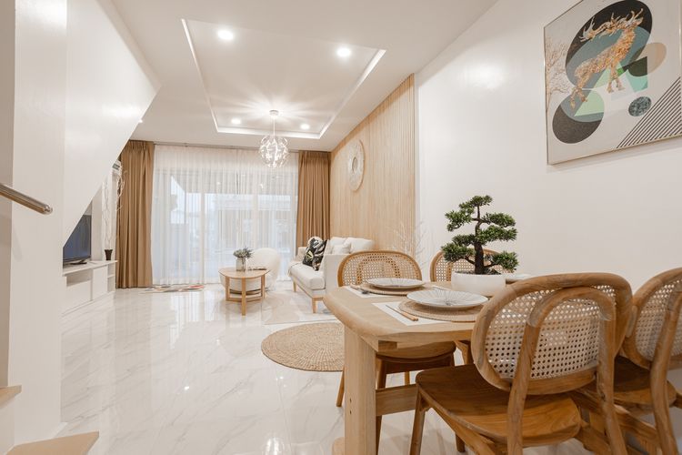 ภาพแบบบ้าน-ทาวน์โฮมสองชั้น สไตส์มินิมอล