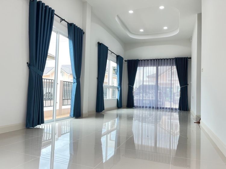 ภาพแบบบ้าน-บ้านแฝดชั้นเดียว