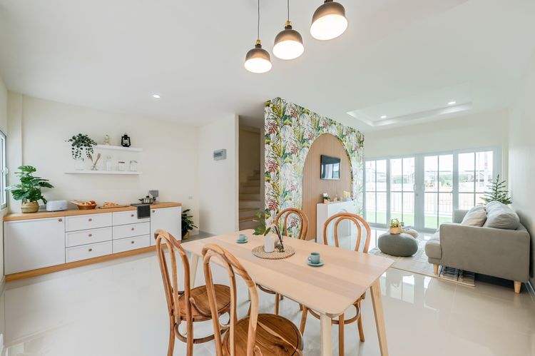 ภาพแบบบ้าน-ทาวน์โฮมสองชั้น