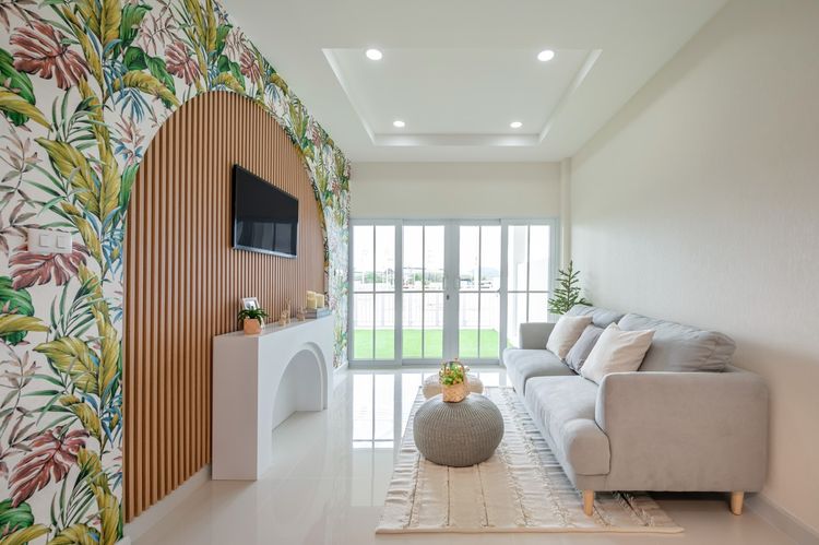 ภาพแบบบ้าน-ทาวน์โฮมสองชั้น