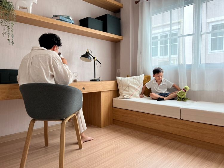 ภาพแบบบ้าน-ทาวน์โฮมสองชั้น