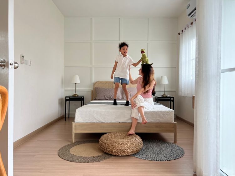 ภาพแบบบ้าน-ทาวน์โฮมสองชั้น