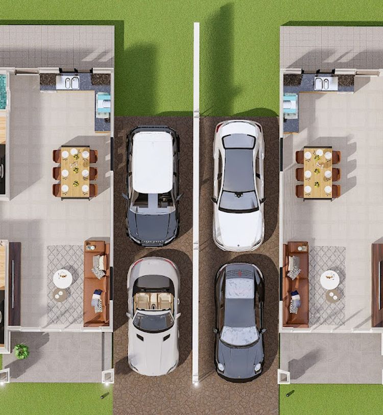 ภาพแบบบ้าน-บ้านเดี่ยวชั้นเดี่ยว