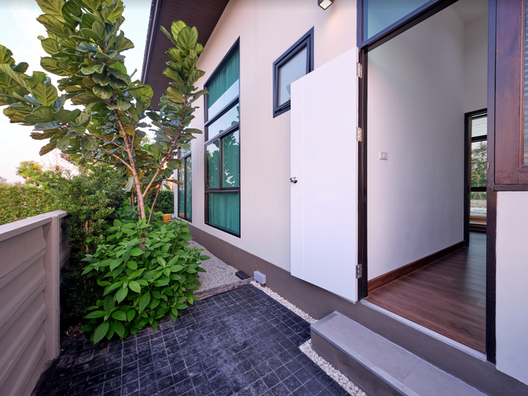 ภาพแบบบ้าน-บ้านแฝดชั้นเดียว แบบ A