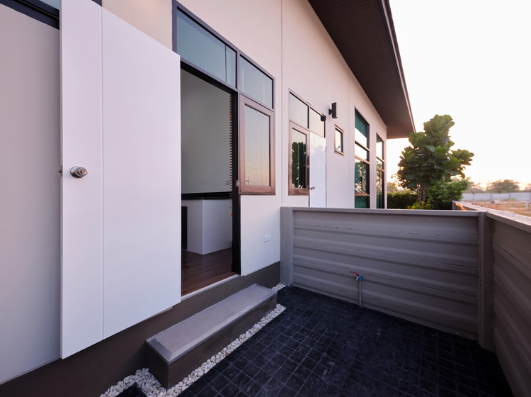 ภาพแบบบ้าน-บ้านแฝดชั้นเดียว แบบ A