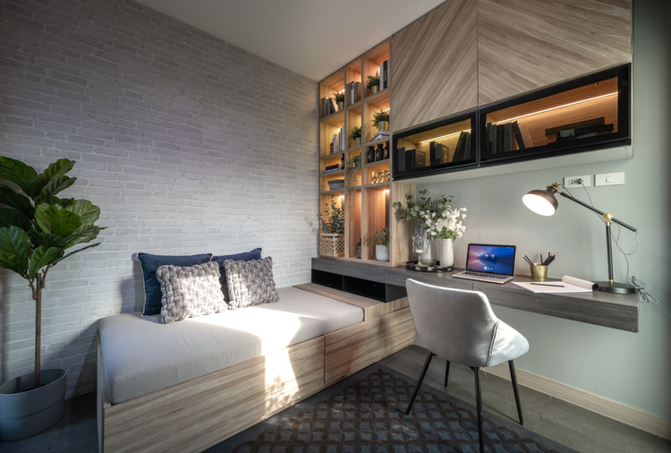 ภาพแบบบ้าน-บ้านแฝดชั้นเดียว แบบ C