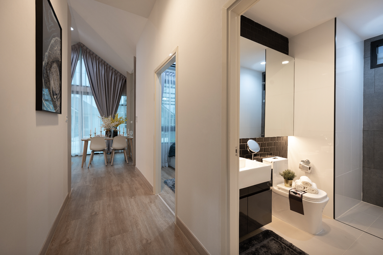 ภาพแบบบ้าน-บ้านแฝดชั้นเดียว แบบ C