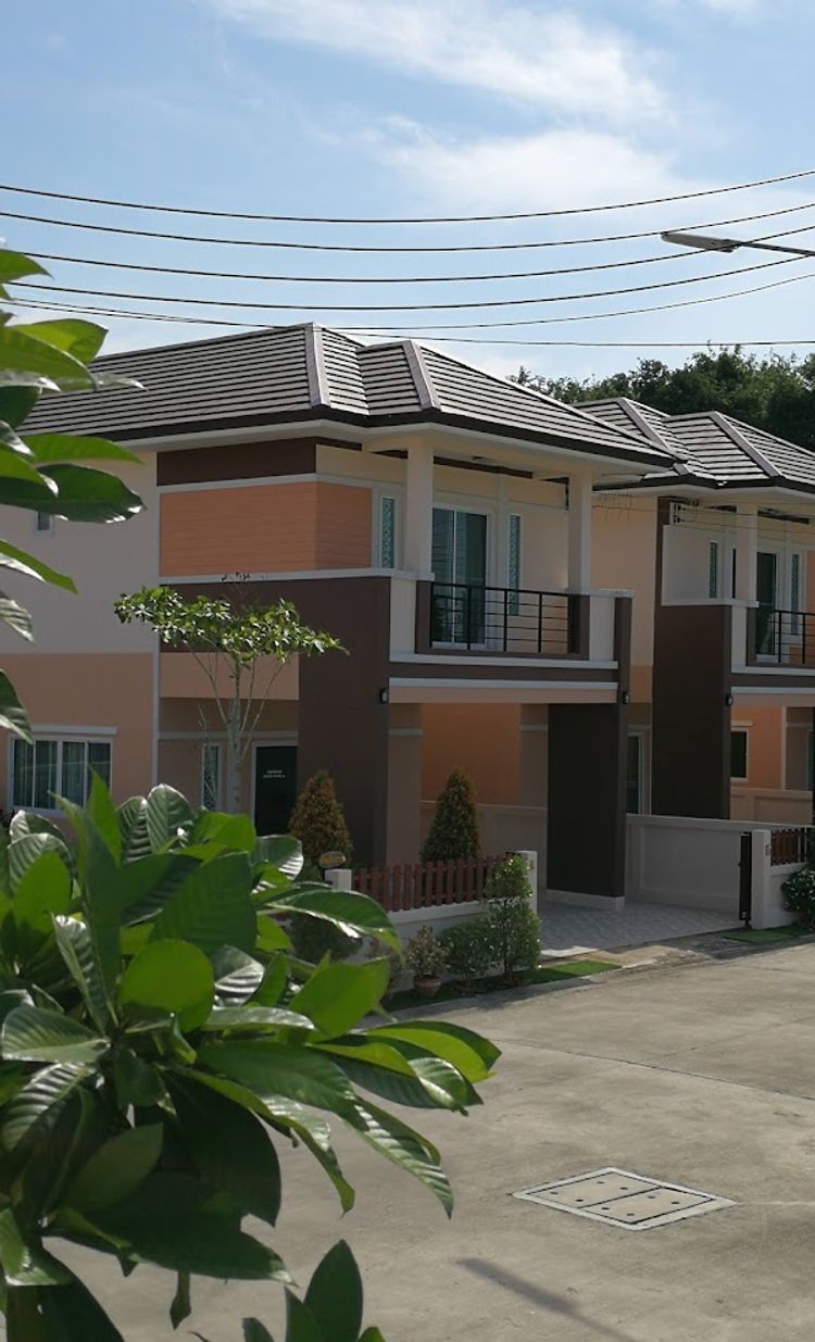 ภาพแบบบ้าน-บ้านแฝดสองชั้น